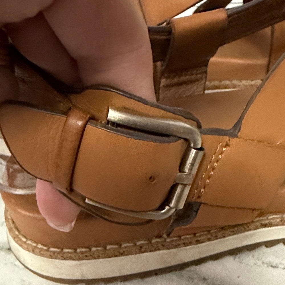 Sofft Fairbrook Leather Sporty Sandals-Size 7 - Picture 7 of 8